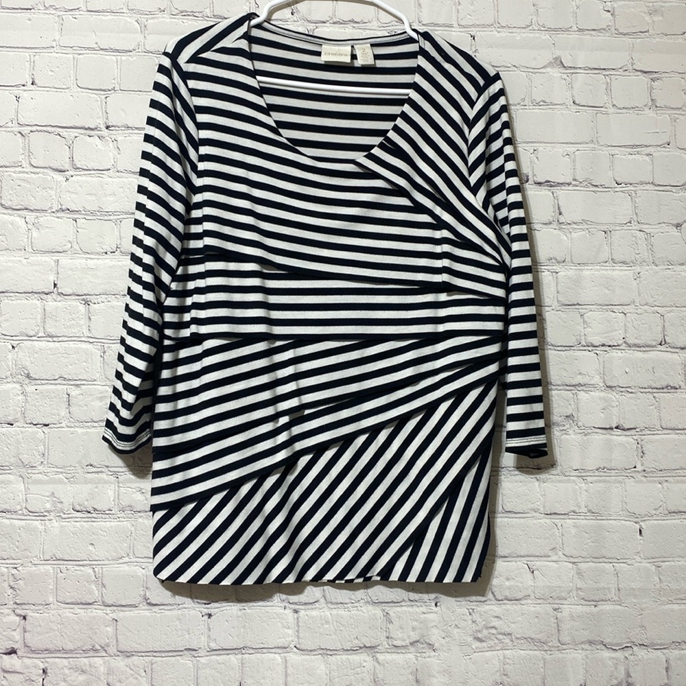 Chicos top stripes
